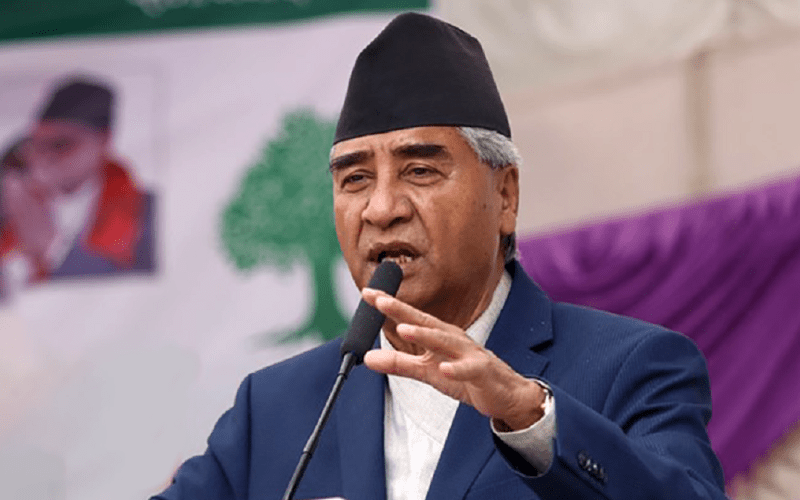 `पूर्वराजालाई राप्रपाको अध्यक्ष बनाए हुन्छ ।´देउवा