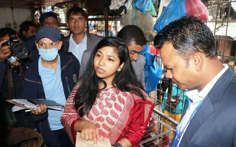 उपप्रमुख डंगोलको बुद्धिष्ट एजुकेशन भवनको काम तत्काल रोक्न निर्देश ।