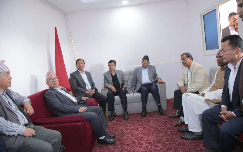 समाजवादी मोर्चाको आकस्मिक बैठक जारी, स्थलगत गर्यो अनुगमन ।