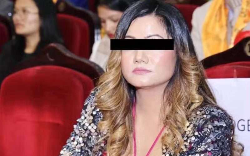 युट्युबर गंगा लामा पक्राउ।