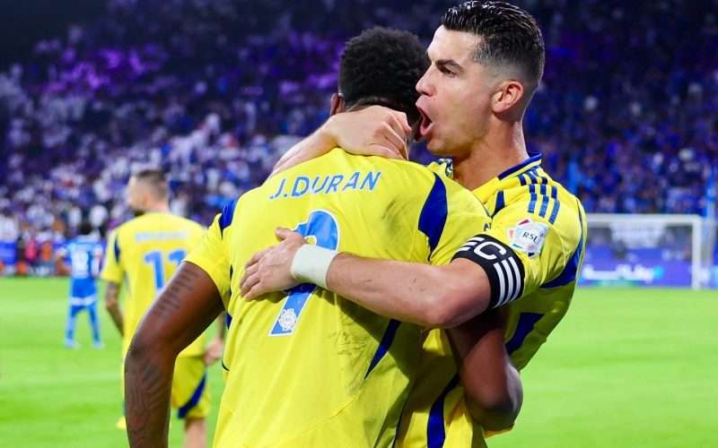 रोनाल्डोको दुई गोल, अल नासरले साउदी प्रो लिगमा अल हिलाललाई ३-१ ले हरायो।