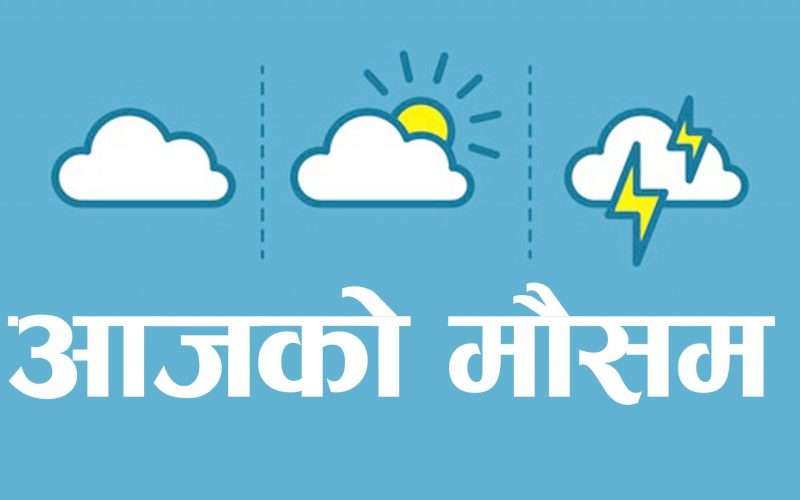 पश्चिमी वायुको प्रभाव : केही स्थानमा वर्षाको सम्भावना