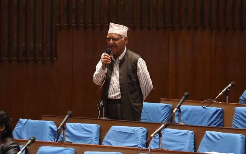 चित्रबहादुर केसीको कालीगण्डकी दोहन तत्काल रोक्न माग