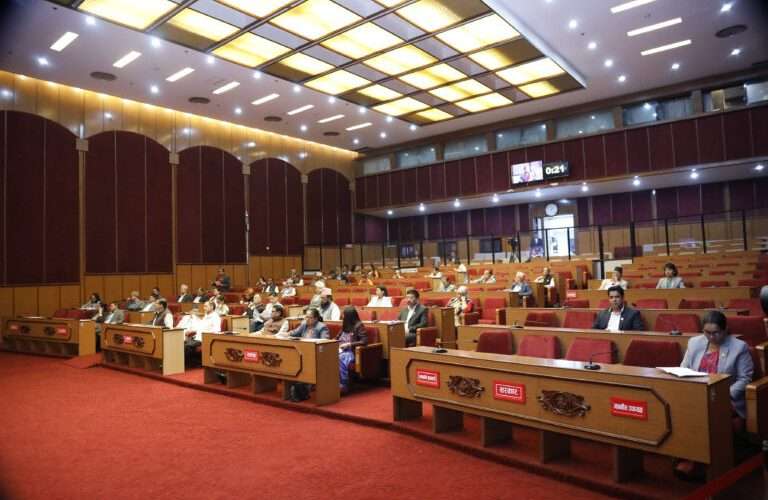 राष्ट्रियसभाबाट नीति तथा कार्यक्रम बहुमतले पारित