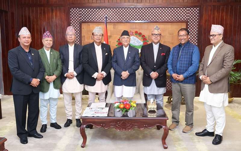 विदुषी योगमाया आयुर्वेद विश्वविद्यालयका पदाधिकारीको शपथ