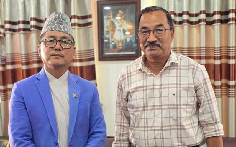 राप्रपाको पार्टी कार्यालयमा कमल थापा, लिङदेनसँग अर्थपूर्ण वार्ता