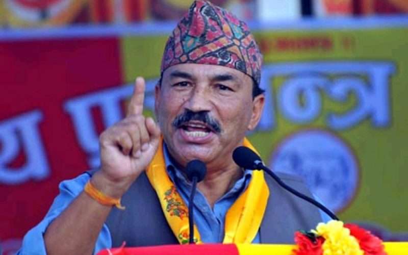 १५ जेठपछि हुने शान्तिपूर्ण आन्दोलनलाई भड्काउने काम नगर्न कमल थापाको चेतावनी