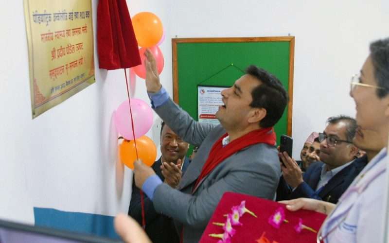 भक्तपुर क्यान्सर अस्पतालमा बाल चिकित्सा सघन एकाई शुरुवात